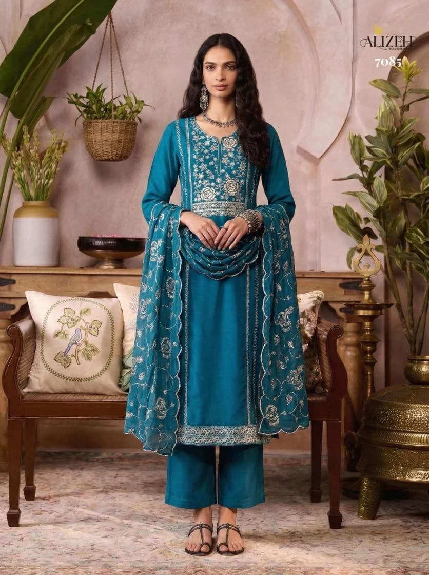 7085-7088 wholesale Kurtis for Mumbai - Ethnicaa