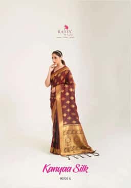 NAME - KANYAA SILK . Sarees wholesale SILK - Ethnicaa thumbnail 5