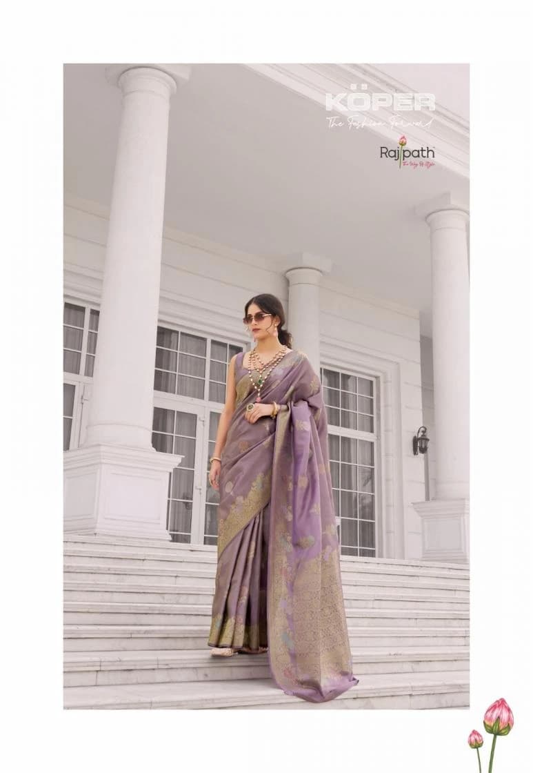 KOPER Sarees wholesale KURAA SILK - Ethnicaa